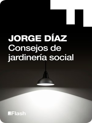 cover image of Consejos de jardinería social (Flash Relatos)